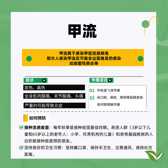 甲流、诺如等传染病流行 个人如何做好防护?